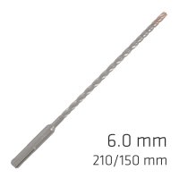 (image for) Force X 6.0 X 210/150 Sds-plus Rebar Drill Bit X4 Cutting Edges - Bulk