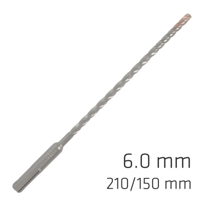 (image for) Force X 6.0 X 210/150 Sds-plus Rebar Drill Bit X4 Cutting Edges - Bulk
