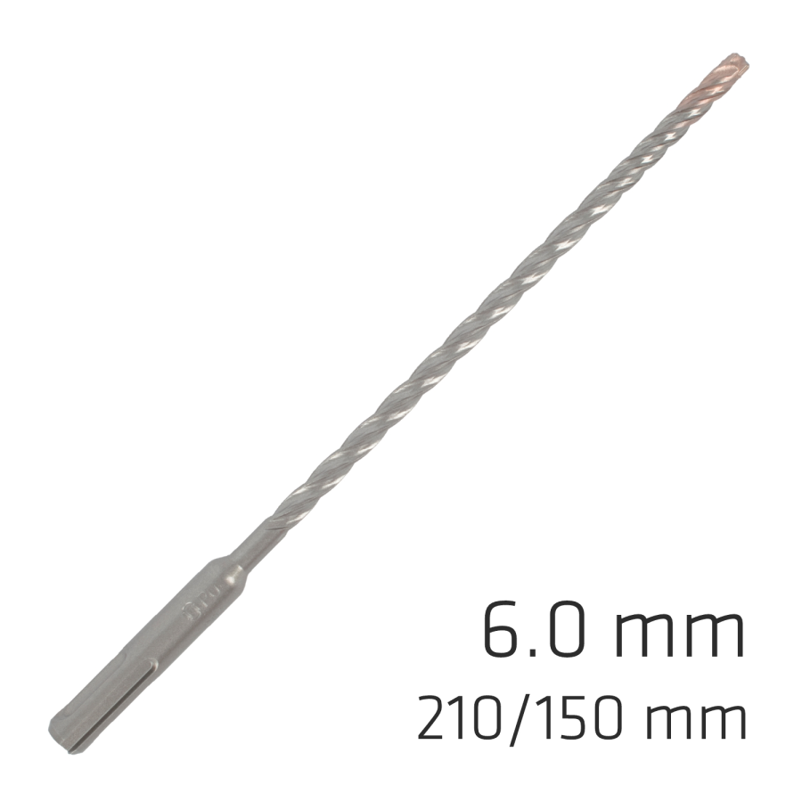 (image for) Force X 6.0 X 210/150 Sds-plus Rebar Drill Bit X4 Cutting Edges - Bulk
