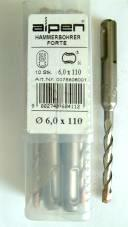 (image for) Sds Plus Hammer 110 X 50mm 6mm Bulk