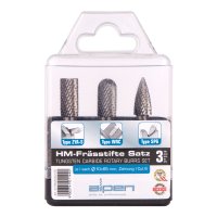 (image for) Tungsten Burr Set 3piece