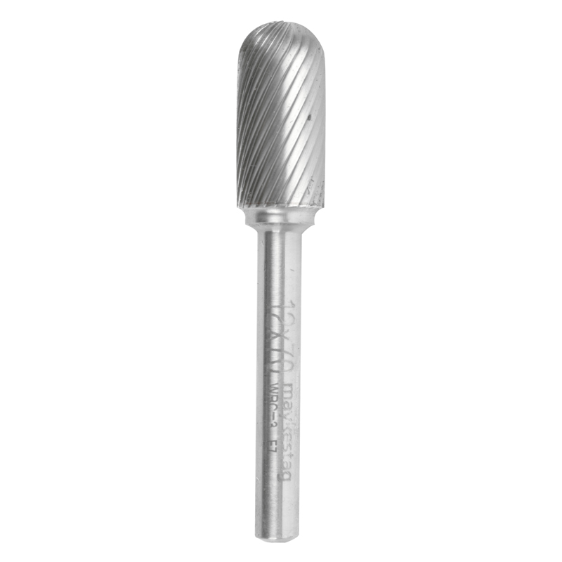 (image for) Tc Rotary Burr 12mm Ball Nose For Hard Metals