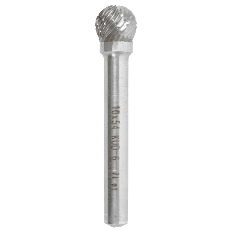 (image for) Tc Rotary Burr 10mm Spherical For Hard Metals