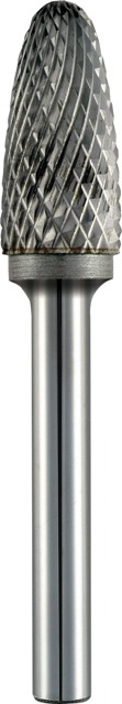 (image for) Tc Rotary Burr 6mm Arc Round Nose For Hard Metals