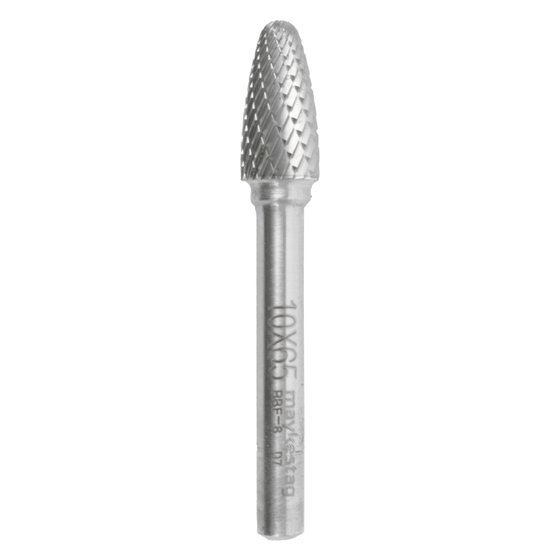 (image for) Tc Rotary Burr 10mm Arc Round Nose For Hard Metals