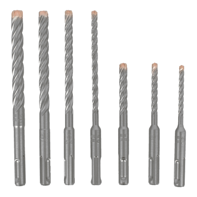 (image for) Force X Sds-plus Set Km7 7 Pcs. 5.0/ 6.0/ 8.0 Mm X 110 And 6.0/ 8.0/ 1