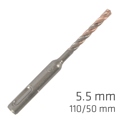 (image for) Force X 5.5 X 110/050 Sds-plus Rebar Drill Bit X4 Cutting Edges