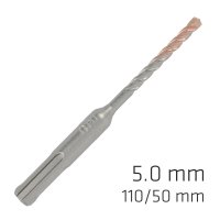 (image for) Force X 5.0 X 110/050 Sds-plus Rebar Drill Bit X4 Cutting Edges