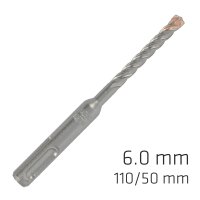 (image for) Force X 6.0 X 110/050 Sds-plus Rebar Drill Bit X4 Cutting Edges