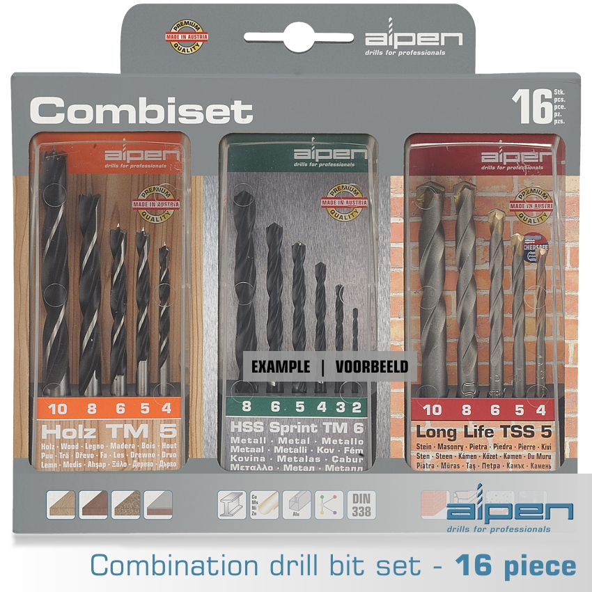 (image for) 3 Set Carton Wood Masonry Hss