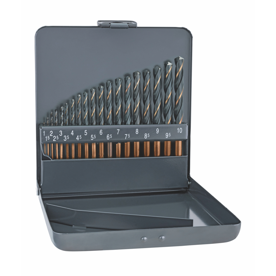 (image for) Alpen Sprint Master 19 Pcs Set Km19 1 - 10 X 0.5mm Metal Case