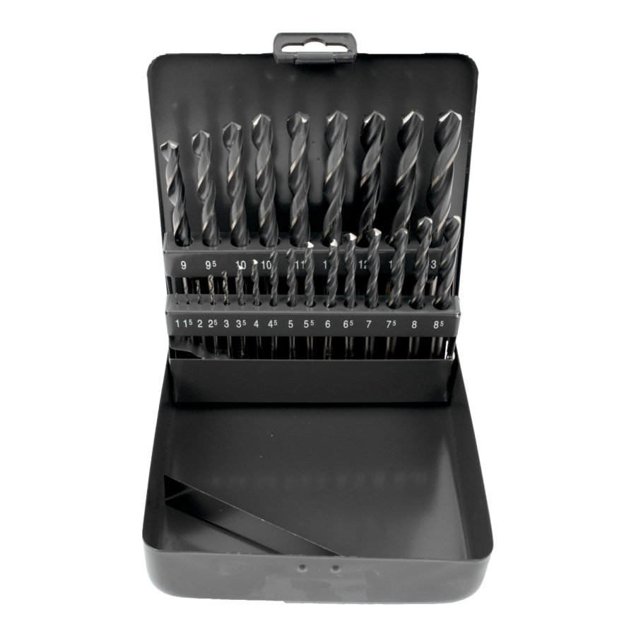 (image for) Alpen Sprint Master 25 Pcs Set Km25 1 - 13 X 0.5mm Metal Case