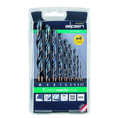 (image for) Alpen Sprint Master Tm10 10-pcs 1 -10 X 1mm Set