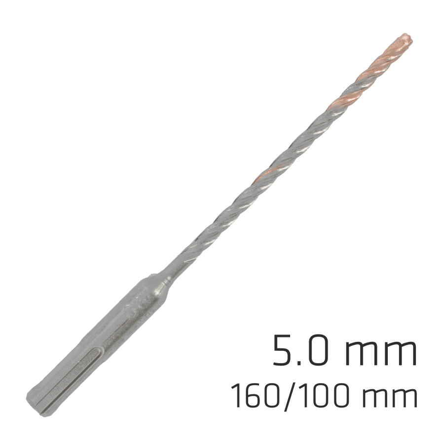 (image for) Force X 5.0 X 160/100 Sds-plus Rebar Drill Bit X4 Cutting Edges