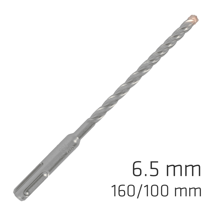 (image for) Force X 6.5 X 160/100 Sds-plus Rebar Drill Bit X4 Cutting Edges