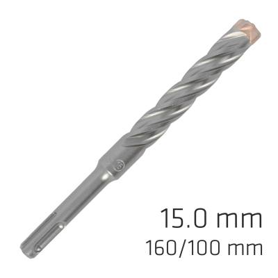 (image for) Force X 15.0 X160/100 Sds-plus Rebar Drill Bit X4 Cutting Edges