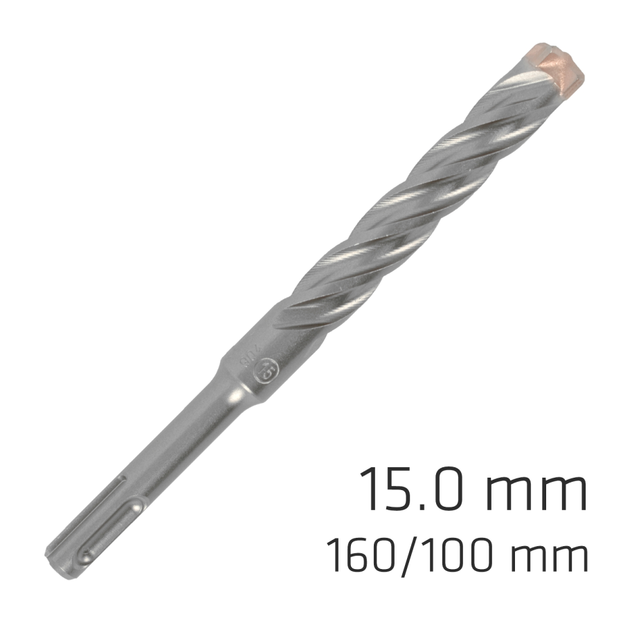 (image for) Force X 15.0 X160/100 Sds-plus Rebar Drill Bit X4 Cutting Edges