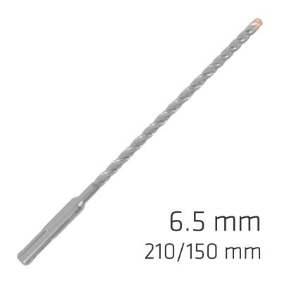 (image for) Force X 6.5 X 210/150 Sds-plus Rebar Drill Bit X4 Cutting Edges