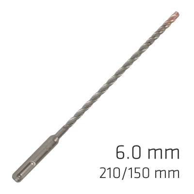 (image for) Force X 6.0 X 210/150 Sds-plus Rebar Drill Bit X4 Cutting Edges