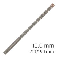 Force X 10.0 X 210/150 Sds-plus Rebar Drill Bit X4 Cutting Edges (image for) Force X 10.0 X 210/150 Sds-plus Rebar Drill Bit X4 Cutting Edges