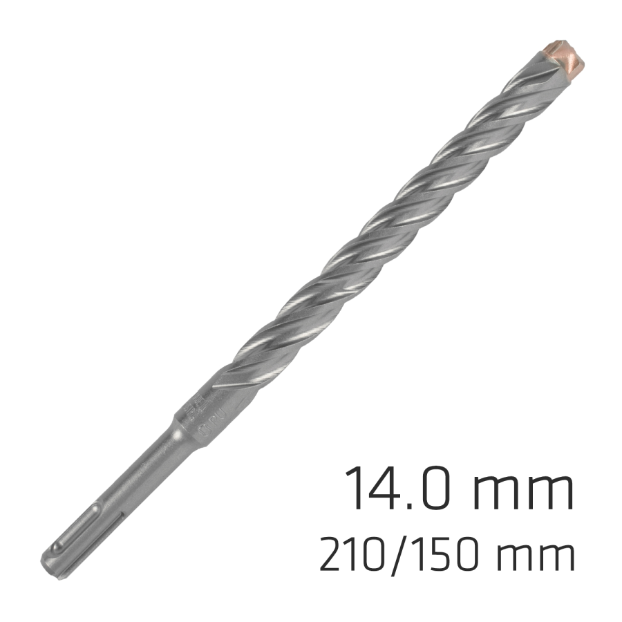 (image for) Force X 14.0 X 210/150 Sds-plus Rebar Drill Bit X4 Cutting Edges