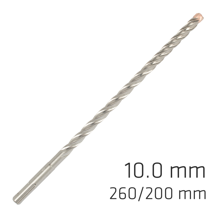 (image for) Force X 10.0 X 260/200 Sds-plus Rebar Drill Bit X4 Cutting Edges