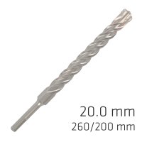(image for) Force X 20.0 X 250/200 Sds-plus Rebar Drill Bit X4 Cutting Edges