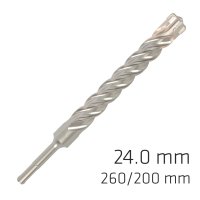 (image for) Force X 24.0 X 250/200 Sds-plus Rebar Drill Bit X4 Cutting Edges