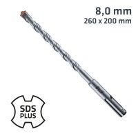 (image for) Sds Plus Drill Bit 260 X 200 8.0mm