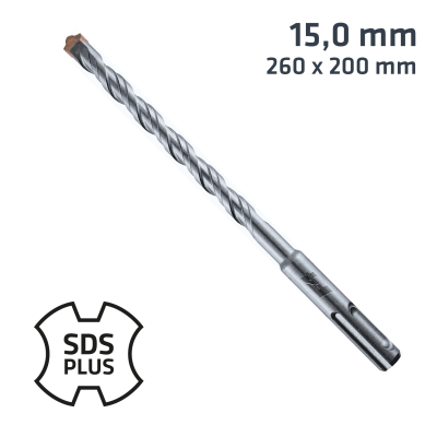 (image for) Sds Plus Drill Bit 260 X 200 15.0mm