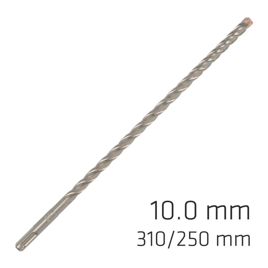 (image for) Force X 10.0 X 310/250 Sds-plus Rebar Drill Bit X4 Cutting Edges