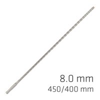 (image for) Force X 8.0 X 450/400 Sds-plus Rebar Drill Bit X4 Cutting Edges
