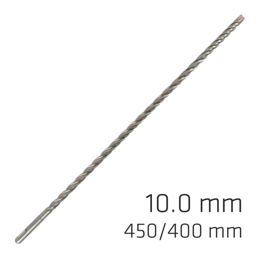(image for) Force X 10.0 X 450/400 Sds-plus Rebar Drill Bit X4 Cutting Edges