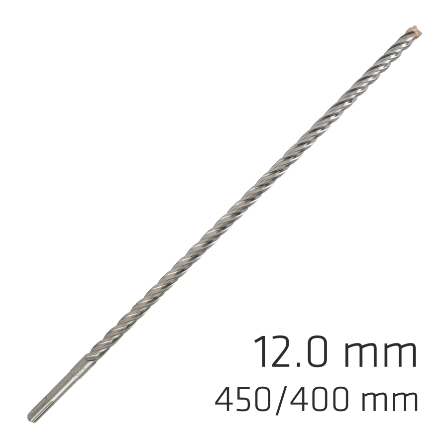 (image for) Force X 12.0 X 450/400 Sds-plus Rebar Drill Bit X4 Cutting Edges