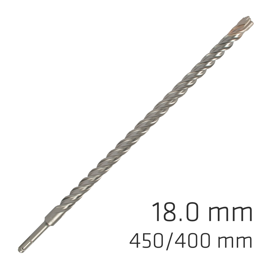 (image for) Force X 18.0 X 450/400 Sds-plus Rebar Drill Bit X4 Cutting Edges