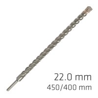(image for) Force X 22.0 X 450/400 Sds-plus Rebar Drill Bit X4 Cutting Edges