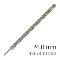 (image for) Force X 24.0 X 450/400 Sds-plus Rebar Drill Bit X4 Cutting Edges