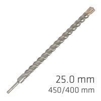 (image for) Force X 25.0 X 450/400 Sds-plus Rebar Drill Bit X4 Cutting Edges