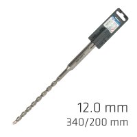Sds Max Drill Bit 340x200 12mm (image for) Sds Max Drill Bit 340x200 12mm