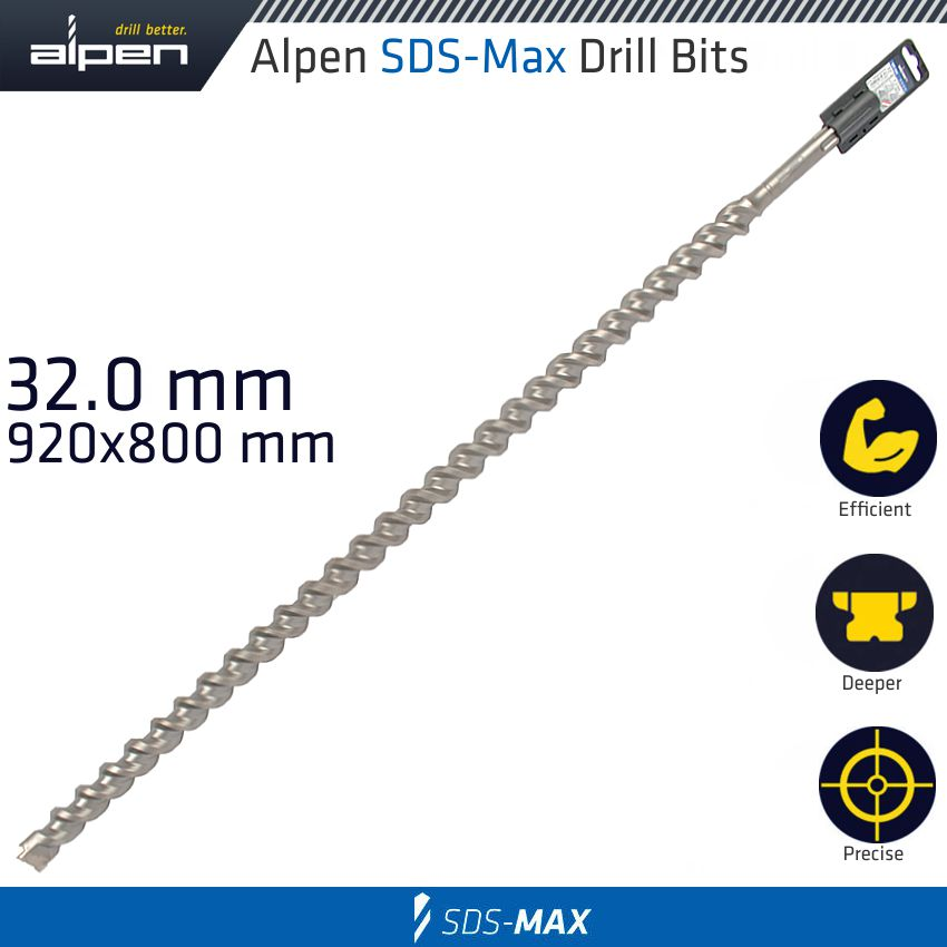 (image for) Sds Max Drill Bit 920x800 32mm