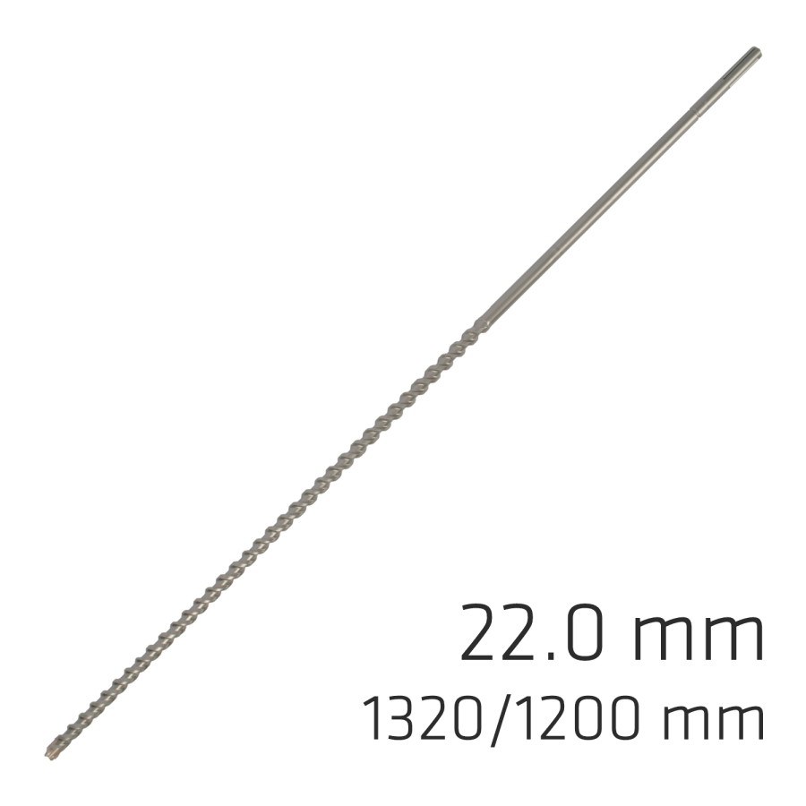 (image for) Sds Max Drill Bit 22mm 1320 1200mm