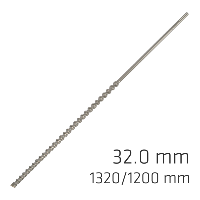 (image for) Sds Max Drill Bit 32mm 1320 1200mm
