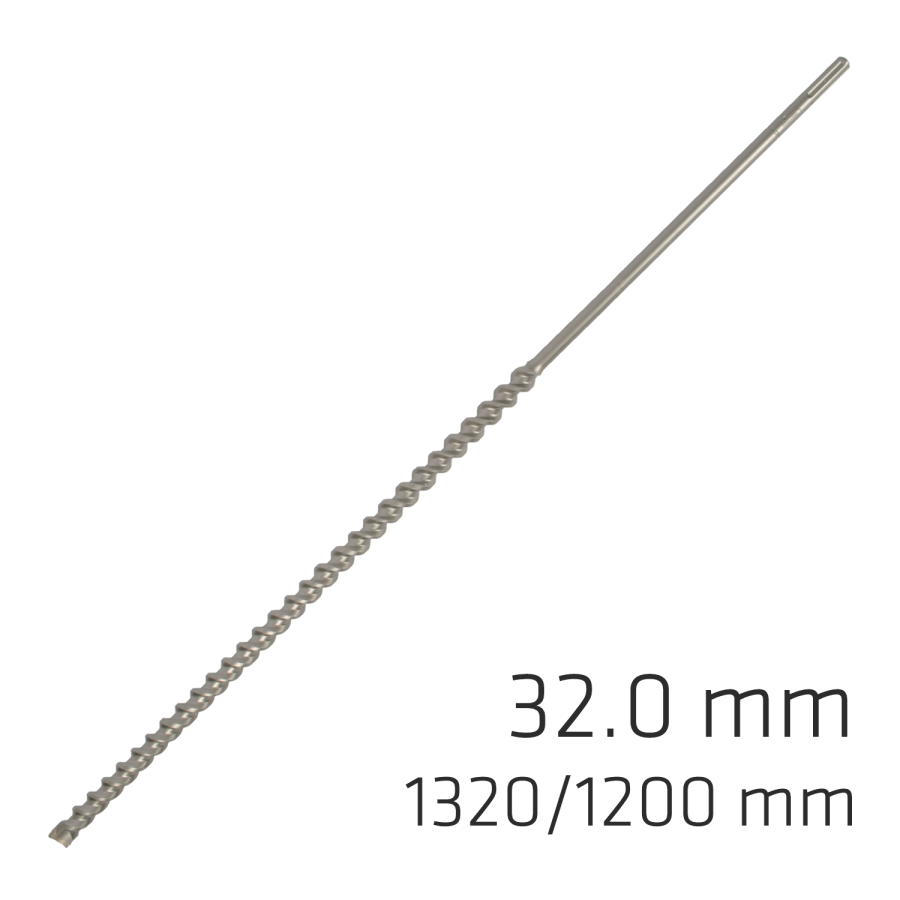 (image for) Sds Max Drill Bit 32mm 1320 1200mm