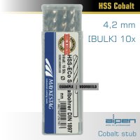 (image for) Alpen Cobalt Drill Short Bulk 4.2mm