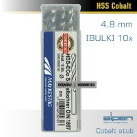 (image for) Alpen Cobalt Drill Short Bulk 4.8mm