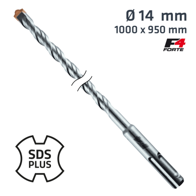(image for) Sds Plus Hammer Bit 1000 X 950mm 14mm