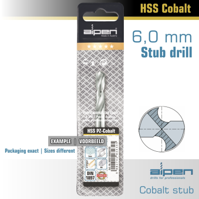 (image for) Cobalt Drill Bit Short Pouch 6.0mm