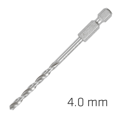 (image for) Hss Super Drill Bit Hex Shank 4mm