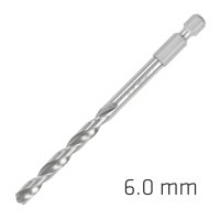 (image for) Hss Super Drill Bit Hex Shank 6mm