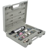 Air Die Grinder 6mm 14 Piece Kit Blow Mould Case (image for) Air Die Grinder 6mm 14 Piece Kit Blow Mould Case
